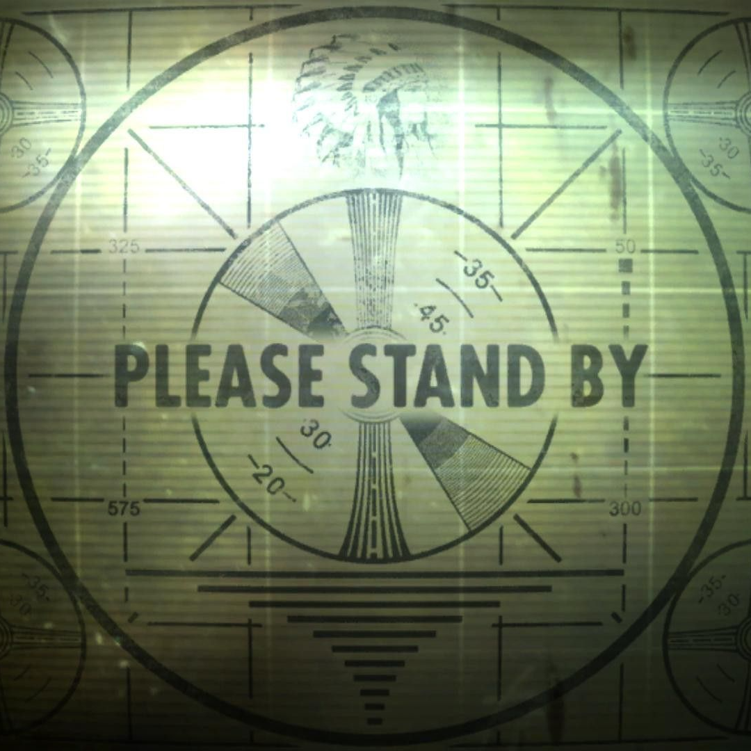 Быстрее плиз. Fallout 3 экран загрузки. Please Stand by Fallout. Please Stand by Fallout 3. Fallout обои.