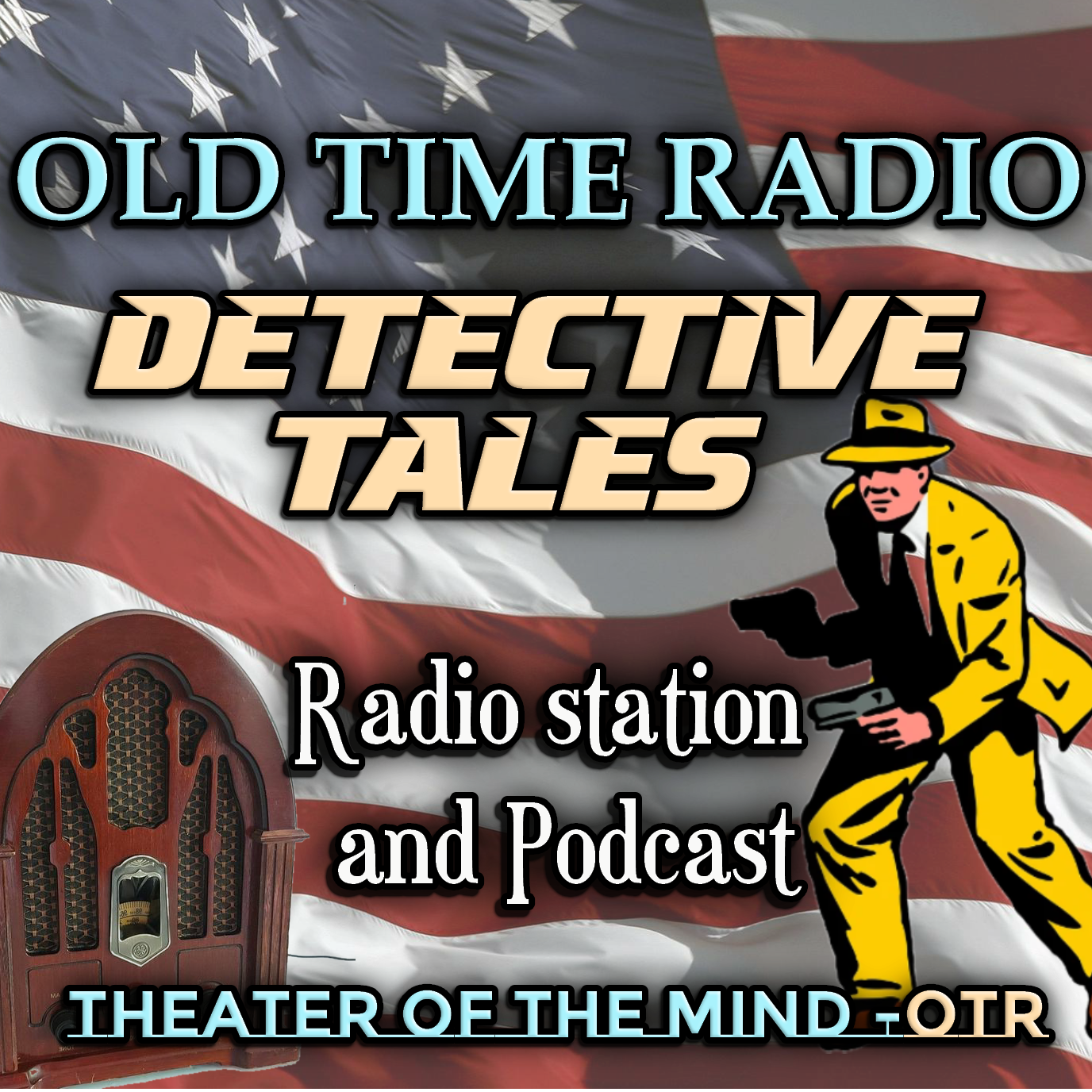 Old Time Radio Crime, Detectives - Theater of the Mind