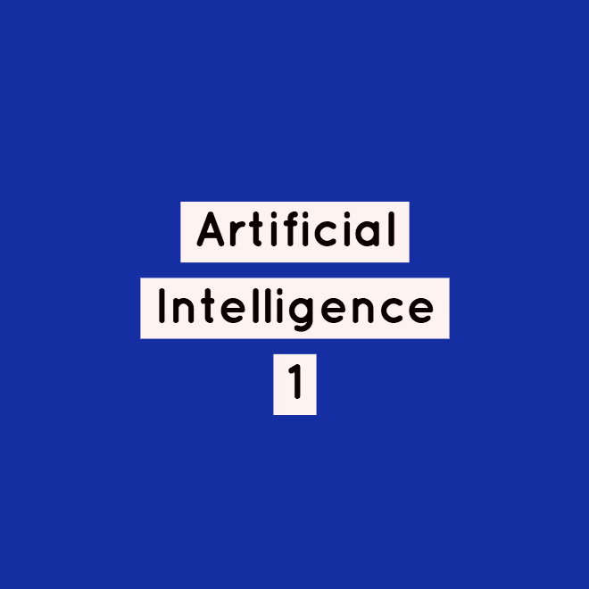 artificial intelligence 1
