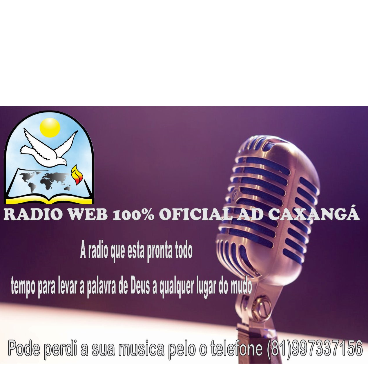Radio web 100% Oficial ad caxanga