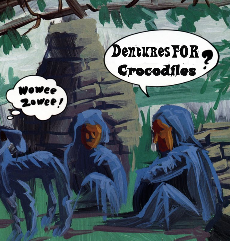 Dentures for Crocodiles