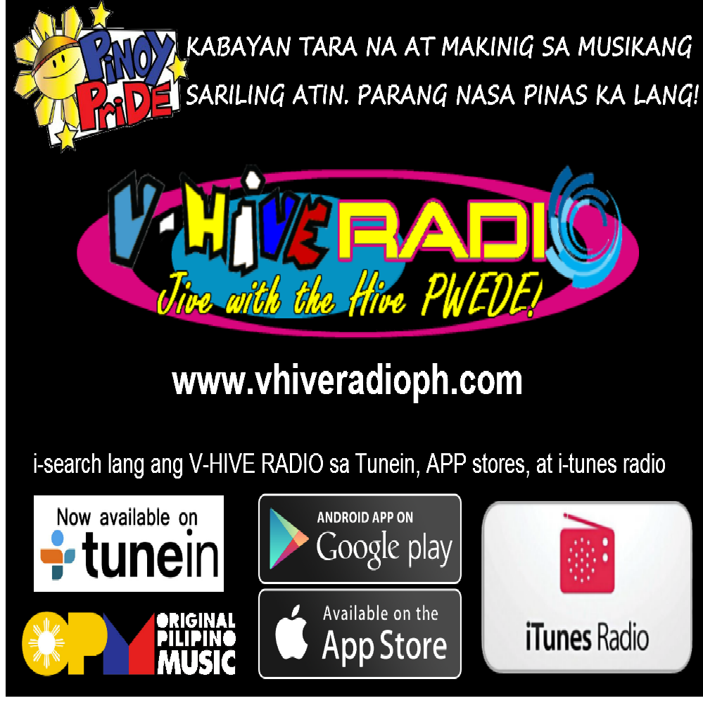 V-Hive Radio Philippines - Hottest Filipino OPM Music, Pinoy Radio Hits Tagalog Songs